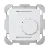 Thermostate d'ambiance ENC kallysto blanc sans interrupteur plaque fixation 