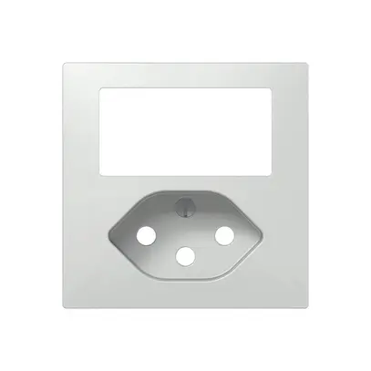 UP-Montageset SIDUS Z/E zu USB Ladesteckdose mit T13 weiss glänzend 