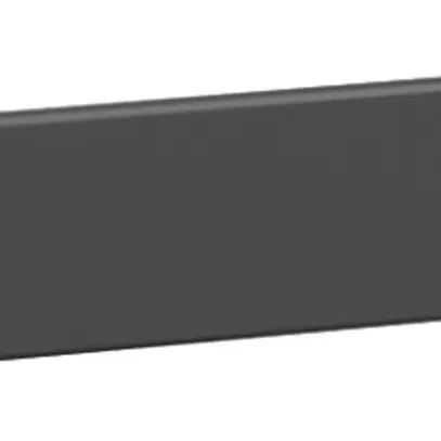 Parte superiore laterale tehalit BRN 65170, nero grafite 