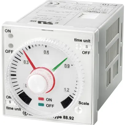 Relè a tempo INS Finder 8L 12…230VUC, generatore di impulsi iniziano impulsi 