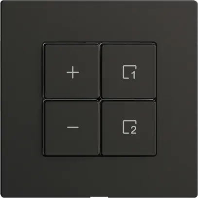 Dimmer DALI 1K/4T scena WLAN Edue Wiser nero 