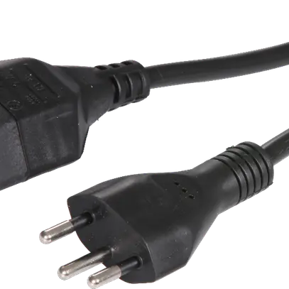 Verlängerung T12/T13 2m Td 3×1mm² schwarz 