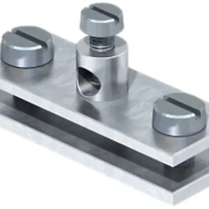 Morsetto di terra Bettermann 16mm² vite 1×M5×12mm 2×M6×16mm acciaio zincato 