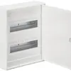 Quadro di distribuzione AP Hager volta 2 file porta IP30 305×370×96.5mm 