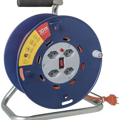 Avvolgicavo STERO LOOP grd.1 4×T13 30m TD3×1.5mm² 