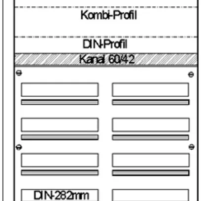 Centralino AP HAG 5R/190 moduli 755×1070×97mm 