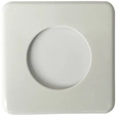 Abdeckplatte II 58mm weiss 