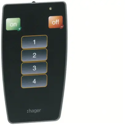 Telecomando IR Hager per EE81. e TCC52. 