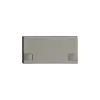 Touche 1/2 KNX/électron.s.LED EDIZIOdue commande à 2-touches gris foncé 