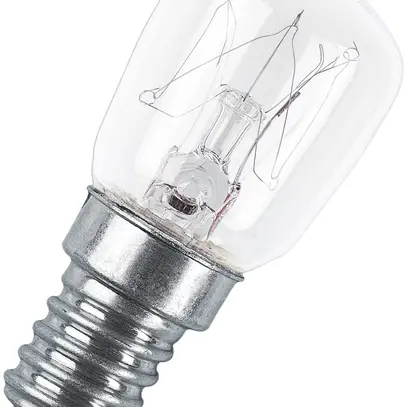 Glühlampe LEDVANCE SPC.T CL E14 15W 25×57mm für Backofen/Kühlschrank 