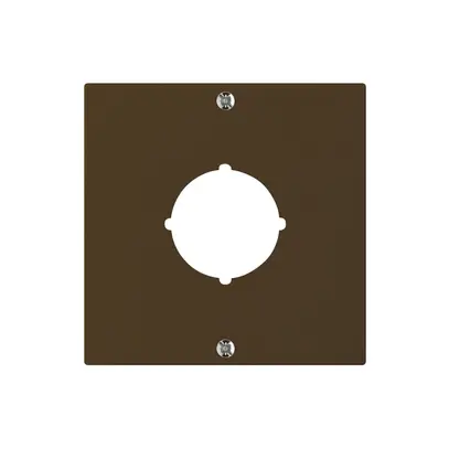 Plaque frontale kallysto pour ARRÊT D'URGENCE brun 