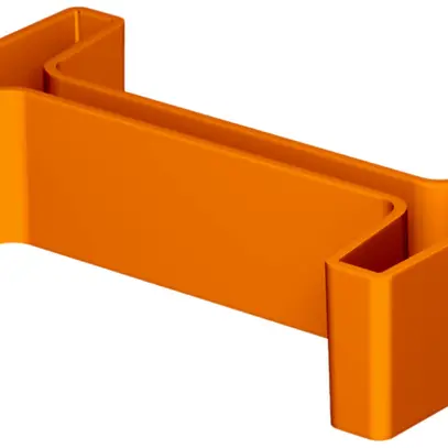 Coperchio Bettermann di protezione arancione per profilo isolé 8 KS 