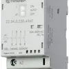 Contattore AMD Finder 22.32, 24VUC, 2Ch+2R 25A/440VAC AgSnO2, LED+interruttore 