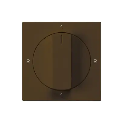 Kit di copertura kallysto interruttore rotativo S3 marrone 