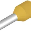 Embout de câble Weidmüller H isolé 6mm² 12mm jaune sac multiple 