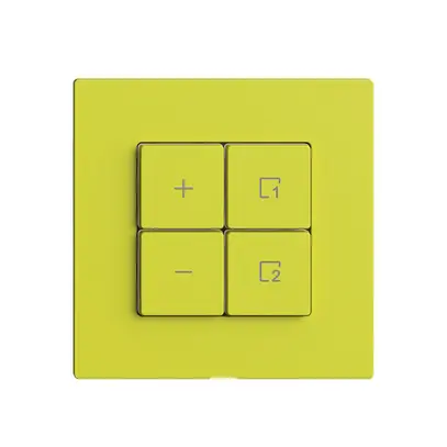 Comando per dimmer 1c scena/4t Edue Wiser lemon 