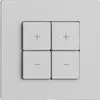 Comando per dimmer 2K/4T Edue Wiser grigio chiaro 
