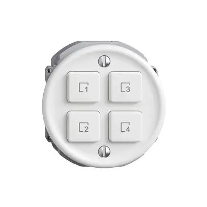 Comando per pulsante scena 4 scene/4T WLAN Sdue Wiser bianco 