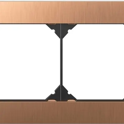 UP-Kopfzeile EDIZIO.liv prestige SNAPFIX® 1×4 94×274mm messing champagne 