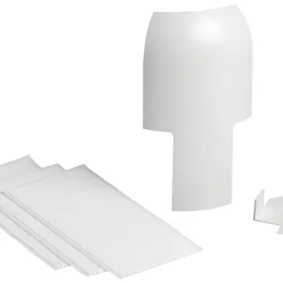 Raccordo Hager per SL20055 bianco puro 