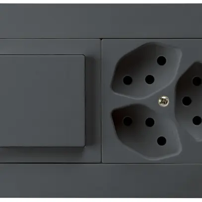 Combinaison ENC I-I 3/1P+3×T13 anthracite kallysto.trend horizontale 