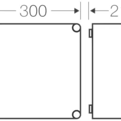 Scatola per apparecchio Hensel Mi0210 