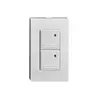 Poussoir universel INC blanc 24VDC avec voyant LED 2-touches 
