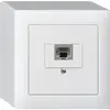 Scatola AP kallysto 1×RJ45s bianco 