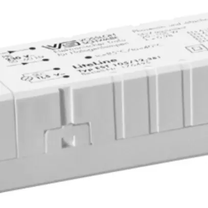 Transformateur électronique Vossloh-Schwabe 230V/12V, 20…105W, blanc 