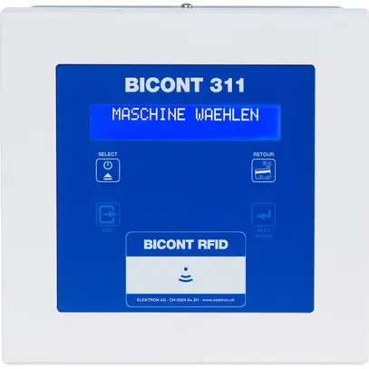 Contatore di spese AP Bicont 311, card RFID, IP21, 16A, 11kW, per 1 apparecchio 