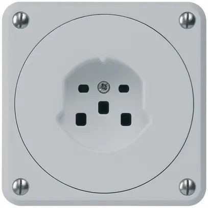 Presa INC HA robusto tipo 25 con morsetti a innesto grigio 