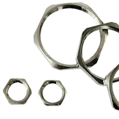 Contre-écrou Plica laiton M32×1.5mm six pans 