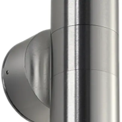 Wandleuchte SLV ASTINA OUT ESL, 2×GU10 11W IP44 Aluminium gebürstet 