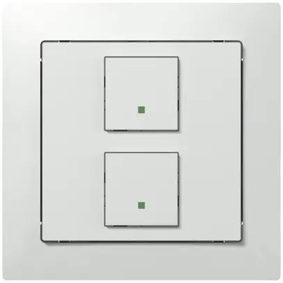 Senseur actionn.p.jalousie ENC ABB SIDUS free@home 1/1 blanc brillant 