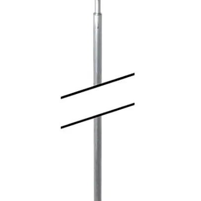 Mât capteur Flury FL 81 Al L=2000mm Ø10…16mm pour tuile faîtière 