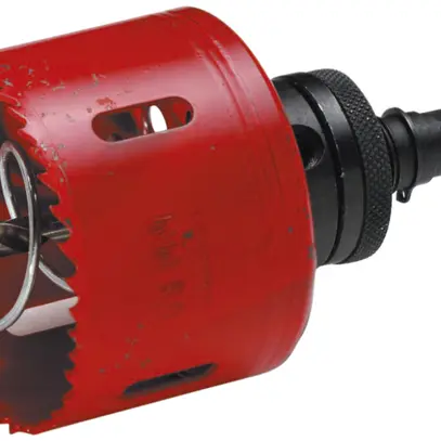 Corona CIMCO 68mm, incl. supporto con molla di pressione e punta di guida 