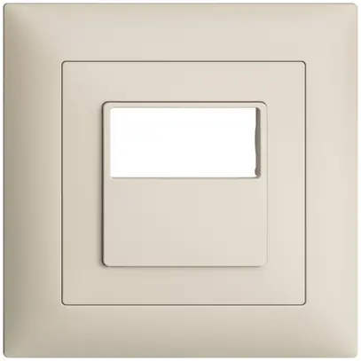 Kit frontal EDIZIOdue FMI p.détecteur de mouvement pirios 180 R eco plus, crema 