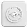 UP-Anschlussdose STANDARDdue weiss ohne Klemmeneinsatz 