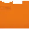 Parete d'estremità WAGO Top Job-S arancione 4P per serie 2004 