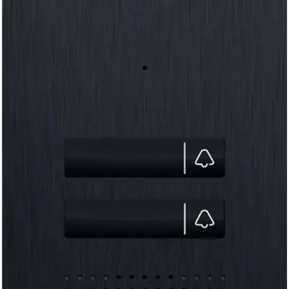 Station extérieure vidéo Niko NHC 2T IP53 noir 