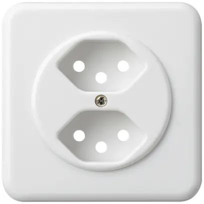 Kit frontale INC basico 2×tipo 13 bianco 86×86mm 