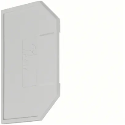 Paroi de fermeture Hager pour KXA04KD gris 