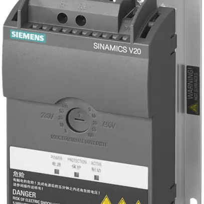 Modulo di frenata Siemens per SINAMICS V20, 5…100% 2.75kW 200…240/380…480V 