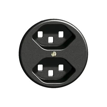 Disque frontal FH 2×T23 noir Ø58mm 