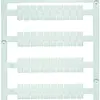 Marqueur de borne Weidmüller MultiCard WS 12×5mm PA66 blanc 