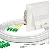 FTTH-Kabelabrollbox AGRO OTO BEP UP-Kit 4×LC 3mm 30m weiss B2ca 