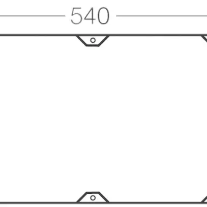 Telaio intermedio Hensel grd.4 540×360×50mm 