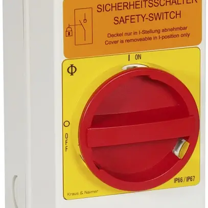 AP-Revisionsschalter K&N 63A/400V 0/3L RD/YW 