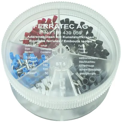 Capicorda assortiti Ferratec tipo B isolati SD95 