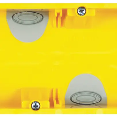Scatola per intercapedini Legrand Axolute per 6 moduli, giallo 